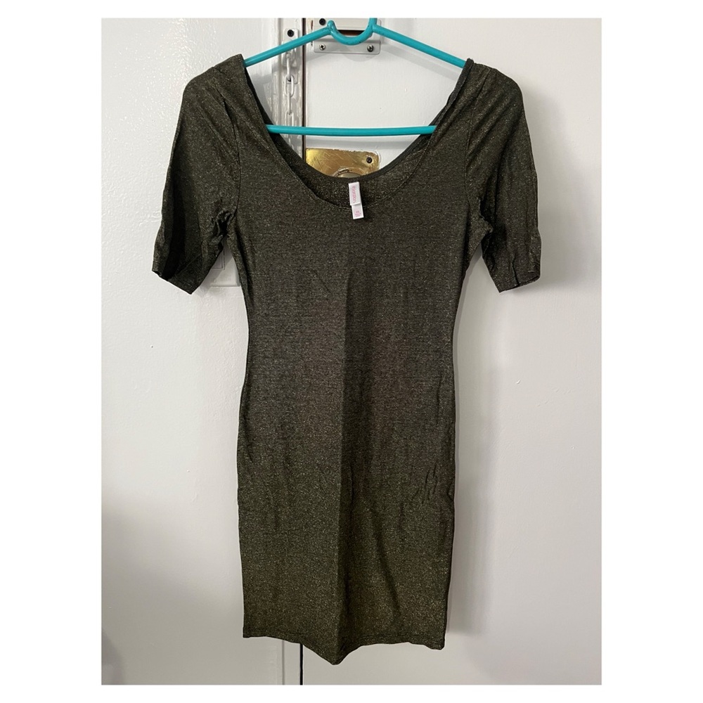 Xhilaration Gold Dress Size XS